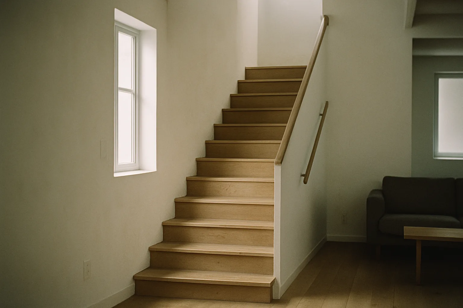Prix d'un escalier bois, sur mesure, droit ou quart tournant