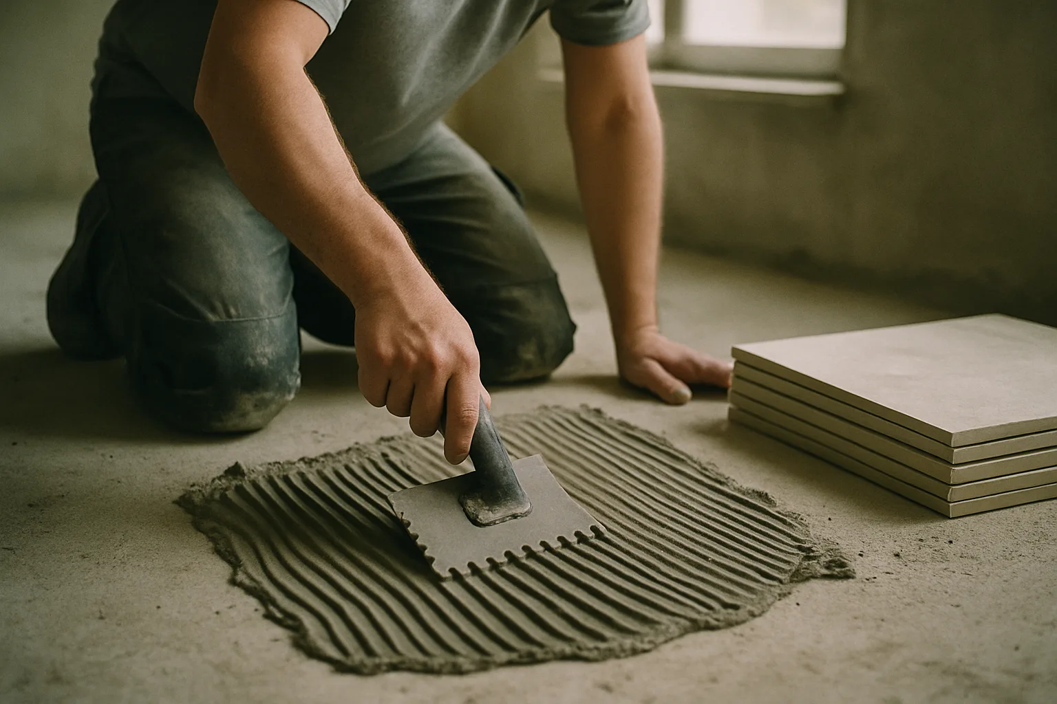 Prix de pose du carrelage au m² : les fourchettes 2026