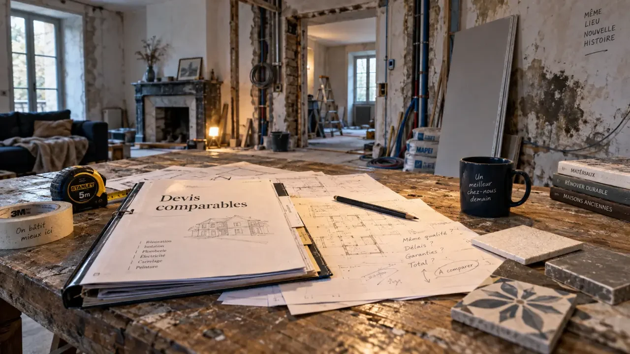 Rénovation de maison à Hettange-Grande : comparez les devis avant de signer