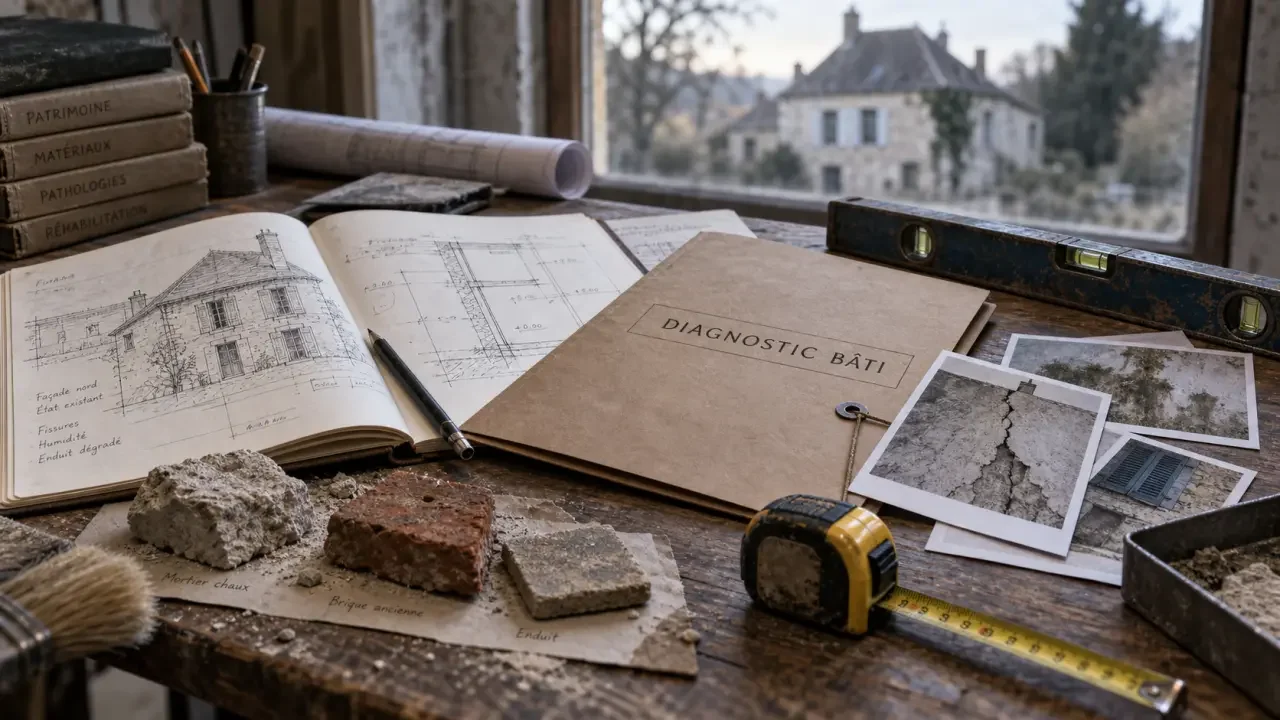 Architecte pour rénover une maison ancienne : le diagnostic qui évite les travaux à refaire