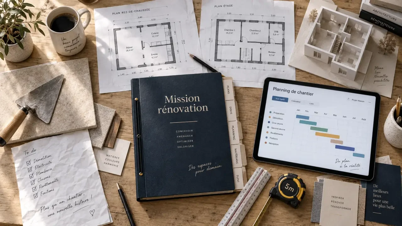 Architecte rénovation maison Nice : le devis sans suivi de chantier peut coûter cher