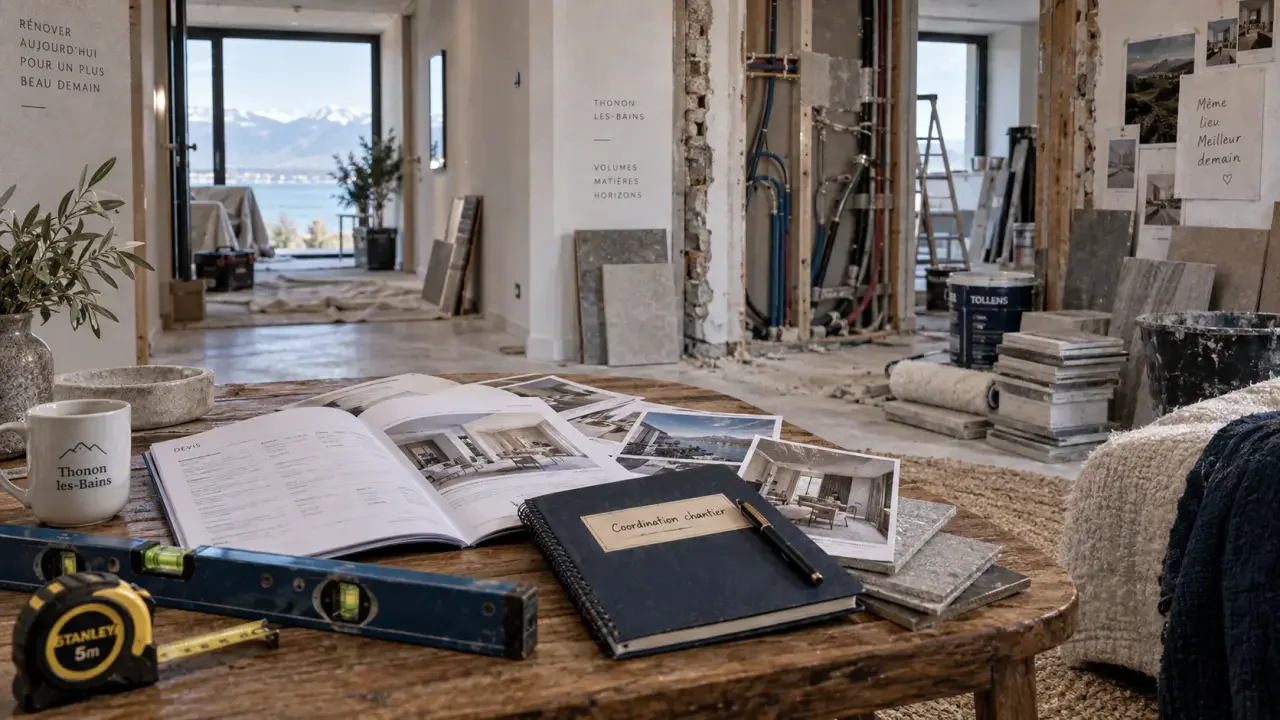 Entreprise de rénovation à Thonon-les-Bains : le devis qui sécurise chaque étape du chantier