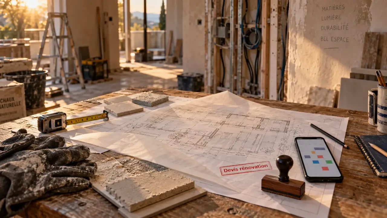 Rénovation à Argelès-sur-Mer : le devis doit couvrir chaque poste du chantier
