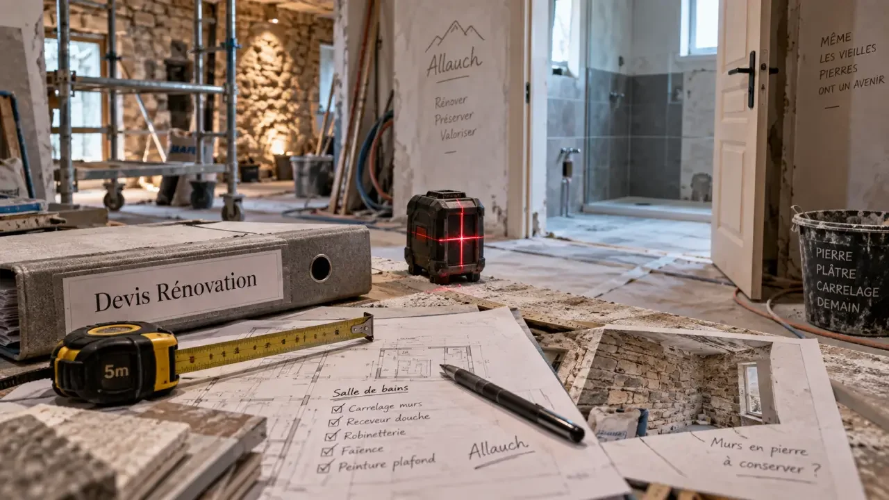 Rénovation maison Allauch : 3 mois pour 100 m², si le chantier est bien préparé