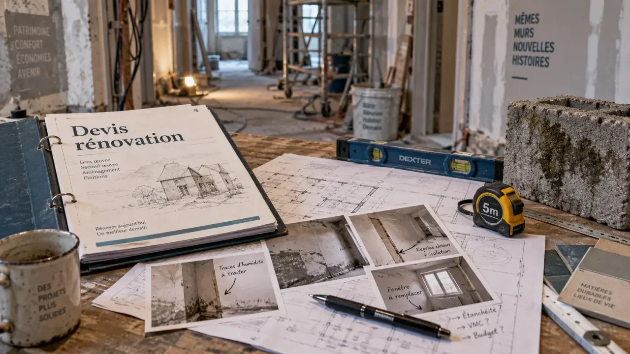 Rénovation de maison à Audenge : vérifiez le devis avant de signer