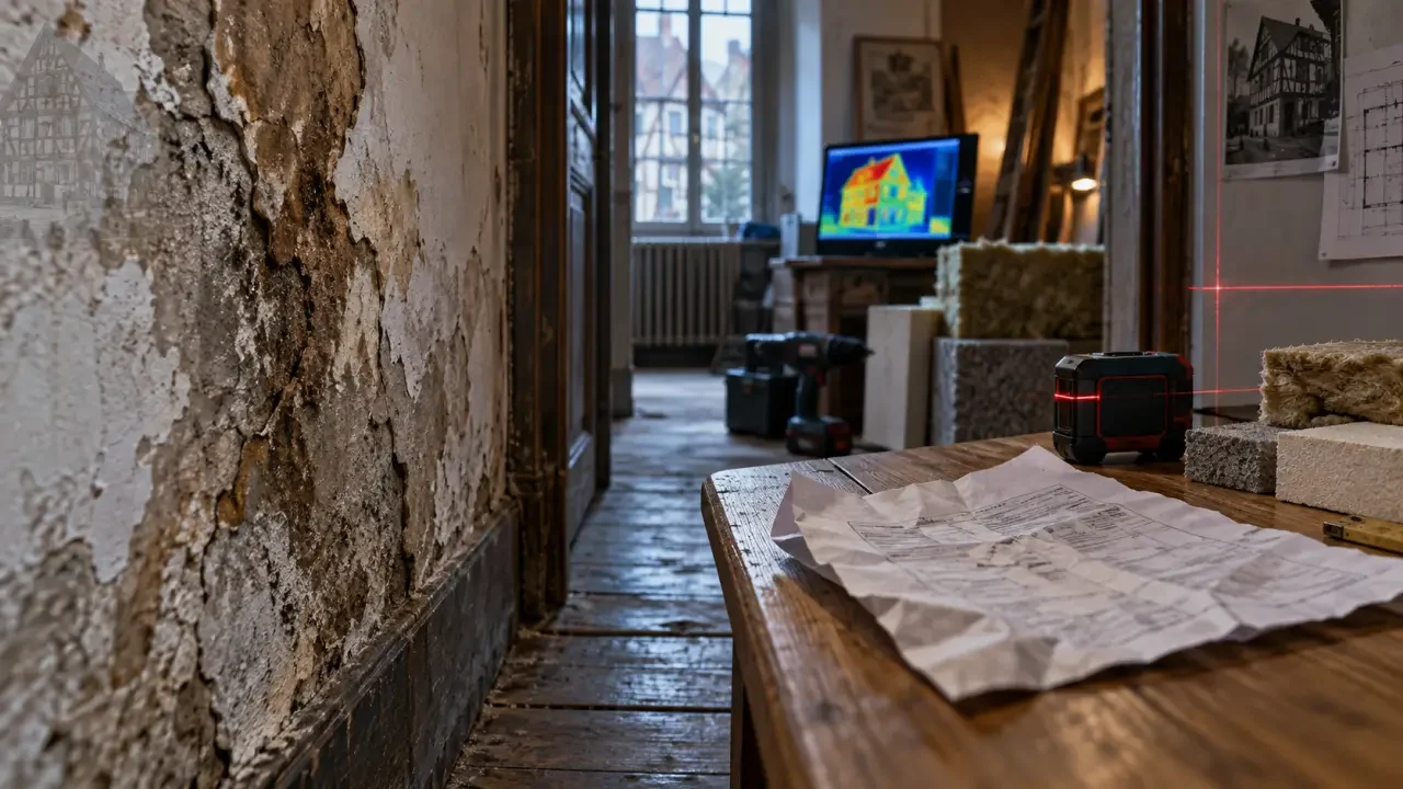 À Colmar, rénover une maison commence par l’humidité, pas par les finitions